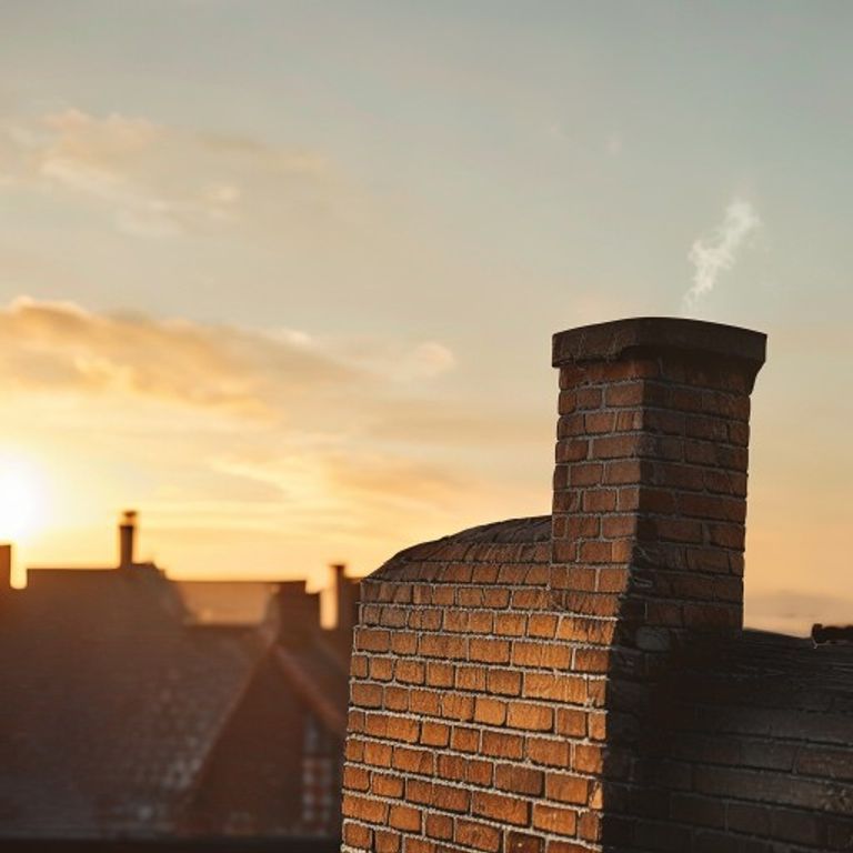 Copper Hollow Chimney LLC — professional Chimney Sweep in Cumberland, our branded team and work van — Chimney Sweep near me